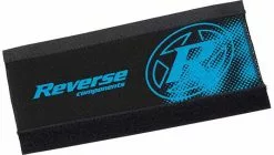 Reverse Neopren Kettenstrebenschutz Schwarz/hellblau