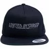 Reverse United In Shred Snapback Cap / Mütze Schwarz/grau