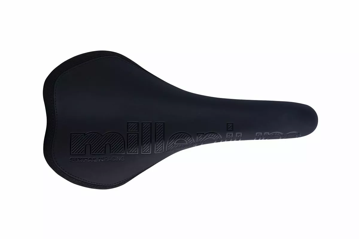 Sixpack Millenium DH Fahrrad Sattel Stealth Schwarz 4 Sixpack Millenium DH Fahrrad Sattel Stealth Schwarz – Bild 2