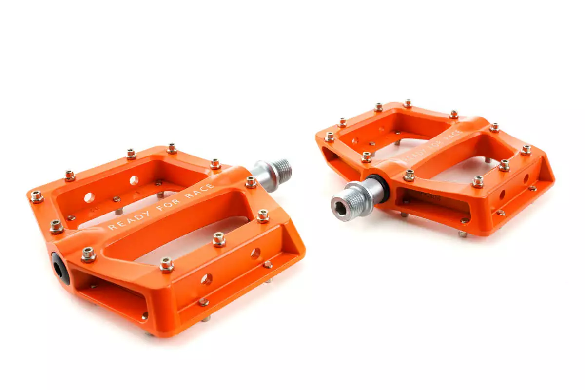 RFR Flat Race Fahrrad Pedale Orange 4 RFR Flat Race Fahrrad Pedale Orange – Bild 2
