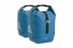 Acid Travlr Pro 20/2 Fahrrad Gepäckträgertasche Set Blau