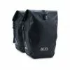 Acid Travlr Pure 20/2 Fahrrad Gepäckträgertasche Set Schwarz