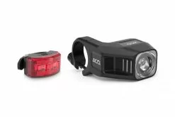 Acid Pro 80 Fahrrad Beleuchtungsset Schwarz