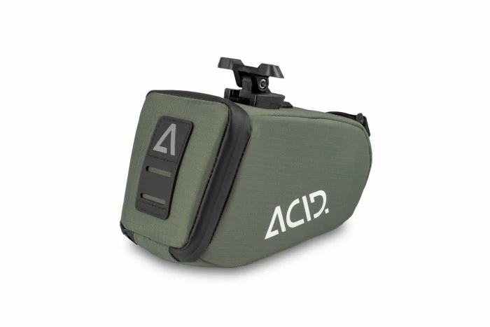 Acid Click L Fahrrad Satteltasche Beige 3 Acid Click L Fahrrad Satteltasche Beige