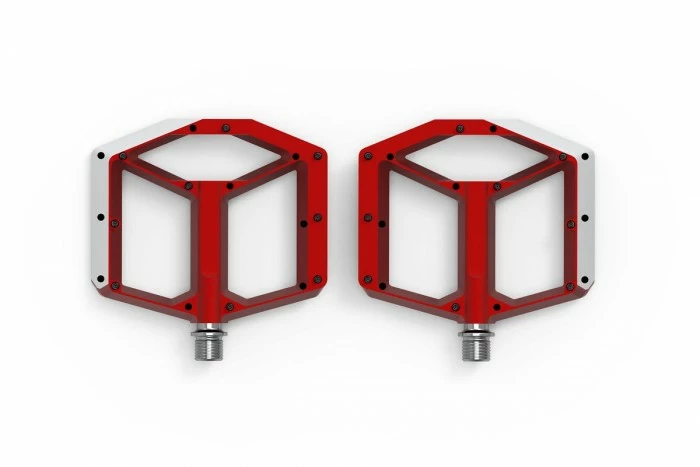 Cube Acid Flat A2-IB Fahrrad Pedale Rot 3 Cube Acid Flat A2-IB Fahrrad Pedale Rot