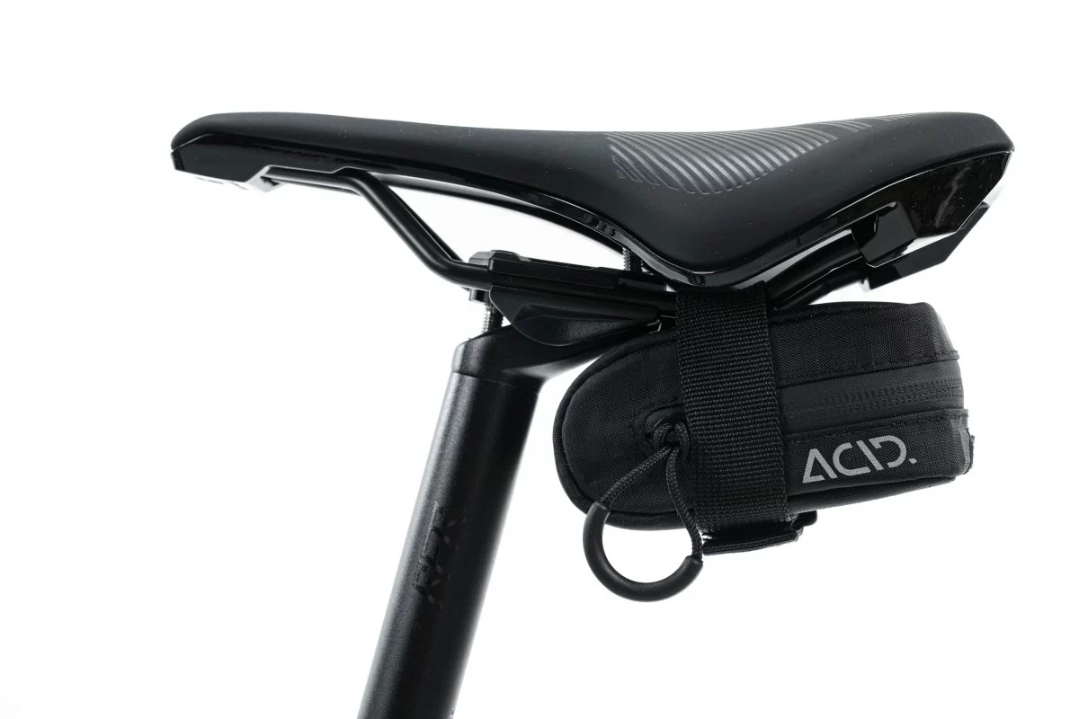 Acid Pro XS Fahrrad Satteltasche Schwarz 5 Acid Pro XS Fahrrad Satteltasche Schwarz – Bild 3