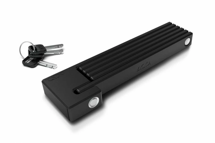 Acid Rigid 100 Pure Fahrrad Faltschloss Schwarz 3 Acid Rigid 100 Pure Fahrrad Faltschloss Schwarz
