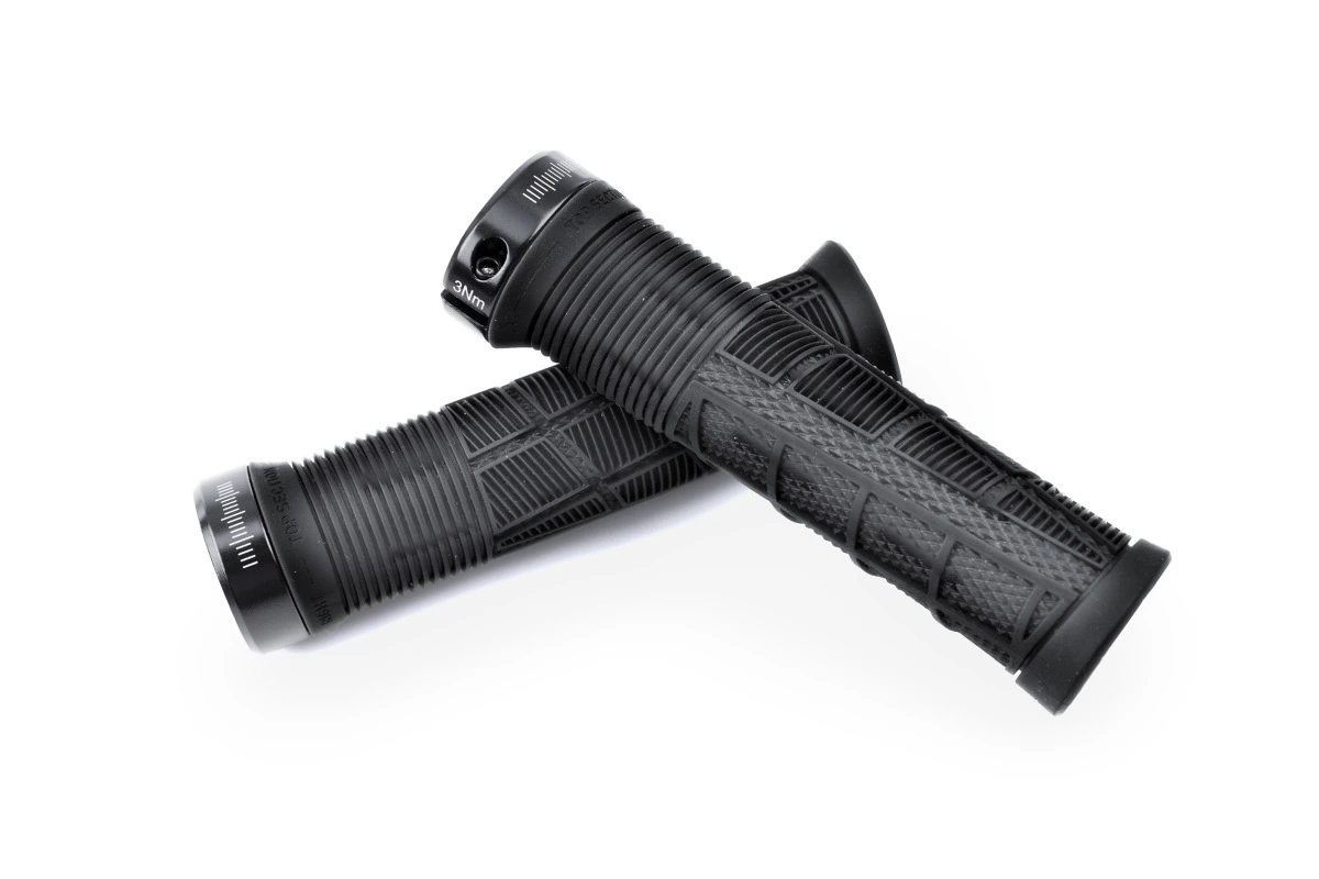 Acid Disrupt Fahrrad Griffe Translucent Schwarz 4 Acid Disrupt Fahrrad Griffe Translucent Schwarz – Bild 2