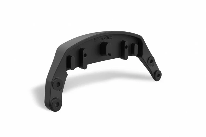 Acid Mud Shield Adapter Für RockShox Schwarz 3 Acid Mud Shield Adapter Für RockShox Schwarz