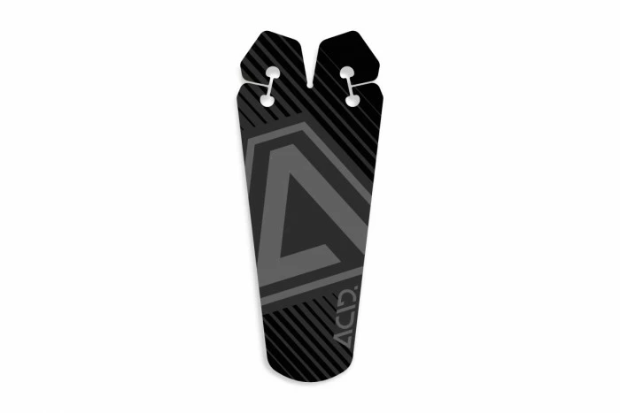 Acid Splash Mudfender Fahrrad Schutzblech Hinten Schwarz/grau 3 Acid Splash Mudfender Fahrrad Schutzblech Hinten Schwarz/grau
