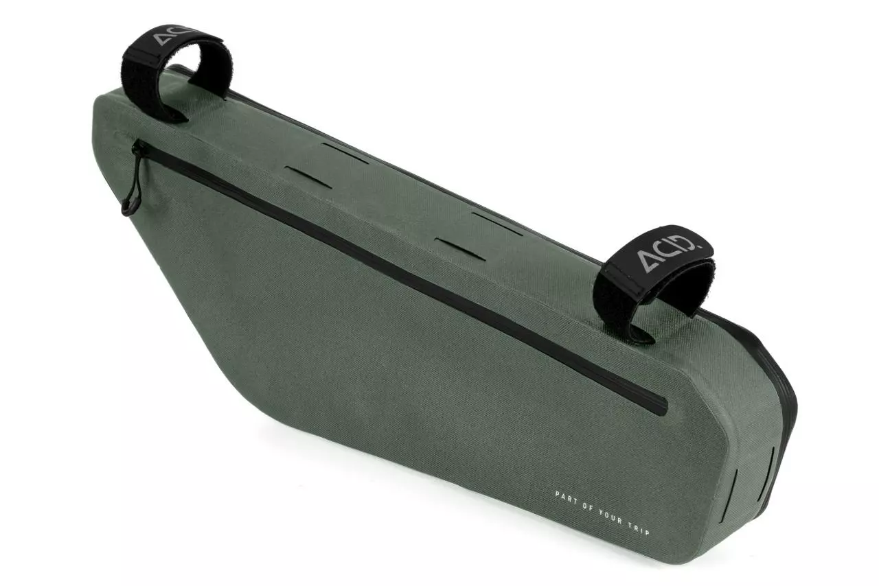 Acid Pack Pro 4 Bikepacker Fahrrad Rahmentasche Grün 7 Acid Pack Pro 4 Bikepacker Fahrrad Rahmentasche Grün – Bild 5