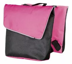 Puky DT 3 Kinder Fahrrad Gepäckträgertasche / Doppeltasche Pink/schwarz