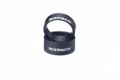 Sixpack Menace Fahrrad Vorbau Spacer Schwarz