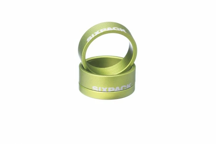 Sixpack Menace Fahrrad Vorbau Spacer Grün 3 Sixpack Menace Fahrrad Vorbau Spacer Grün