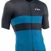 Northwave Blade Air Fahrrad Trikot Kurz Schwarz/blau 2022 -Fahrräder Verkäufe BladeAir8922101408