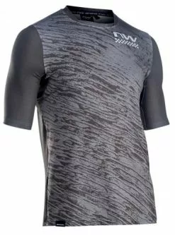 Northwave Bomb Fahrrad Trikot Kurz Forest Grau 2022