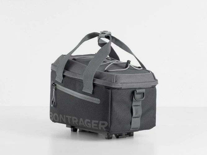 Bontrager Commuter Fahrrad Gepäckträgertasche Schwarz/grau 3 Bontrager Commuter Fahrrad Gepäckträgertasche Schwarz/grau