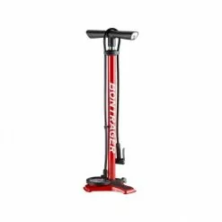 Bontrager Dual Charger Fahrrad Standpumpe Rot