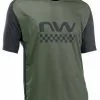 Northwave Edge Fahrrad Trikot Kurz Grün/schwarz 2022