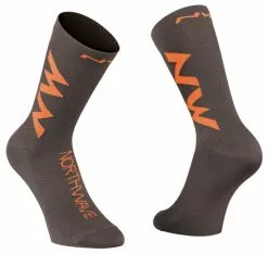 Northwave Extreme Air Fahrrad Socken Grau/orange 2021