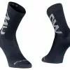 Northwave Extreme Air Mid Fahrrad Socken Schwarz/grau 2023