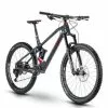 Raymon Fullray 10.0 27.5'' Carbon MTB Fahrrad Grau/rot 2021