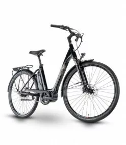 Husqvarna Eco City EC2 FW 418 26'' Wave Unisex Pedelec E-Bike City Fahrrad Schwarz 2023