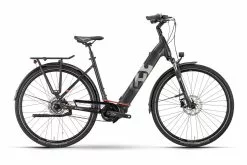 Husqvarna Gran City GC6 Wave Unisex Pedelec E-Bike City Fahrrad Schwarz 2023 -Fahrräder Verkäufe HQV21GranCityGC6blackredmattfrontweb
