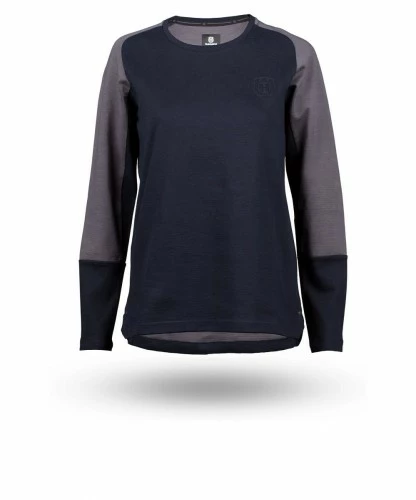 Husqvarna Bicycles Origin Sweater Damen Freizeit Pullover Blau/grau 3 Husqvarna Bicycles Origin Sweater Damen Freizeit Pullover Blau/grau