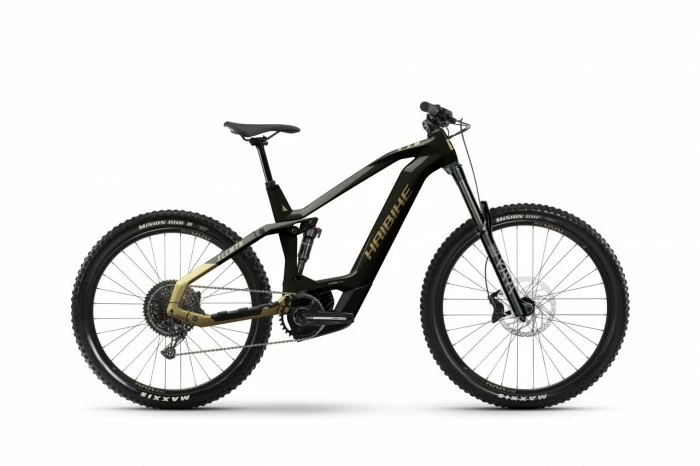 Haibike AllMtn CF 8 29'' / 27.5'' Carbon Pedelec E-Bike MTB Fahrrad Schwarz/goldfarben 2023 3 Haibike AllMtn CF 8 29'' / 27.5'' Carbon Pedelec E-Bike MTB Fahrrad Schwarz/goldfarben 2023