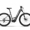 Haibike Trekking 4 Cross 27.5'' Unisex Pedelec E-Bike Trekking Fahrrad Matt Grau 2023