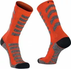 Northwave Husky Ceramic High Winter Fahrrad Socken Orange/grau 2022