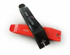 We Cycle Team Fahrrad Reifenheber Set Schwarz/rot