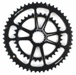Cannondale Spidering Fahrrad Kettenblatt 8 Arm 52/36 Zähne Schwarz