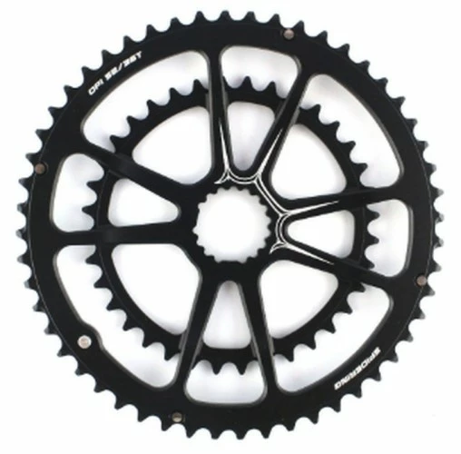 Cannondale Spidering Fahrrad Kettenblatt 8 Arm 52/36 Zähne Schwarz 3 Cannondale Spidering Fahrrad Kettenblatt 8 Arm 52/36 Zähne Schwarz