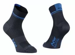 Northwave Logo 2 Fahrrad Socken Schwarz/blau 2019