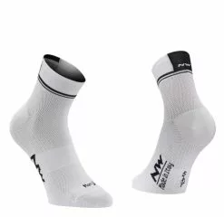 Northwave Logo 2 Fahrrad Socken Weiß/schwarz 2019