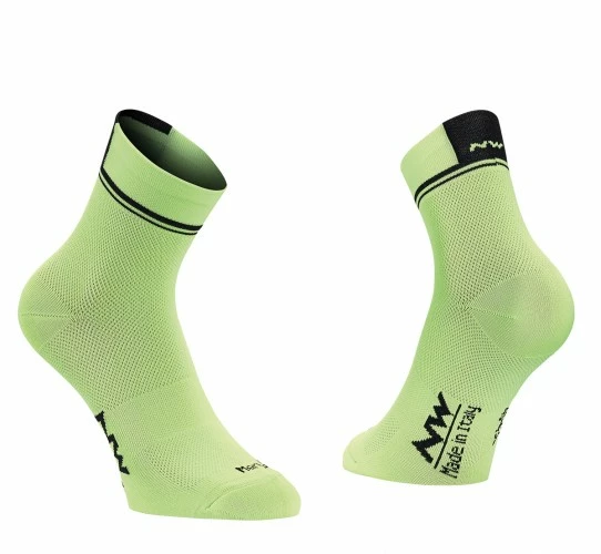 Northwave Logo 2 Fahrrad Socken Gelb/schwarz 2019 3 Northwave Logo 2 Fahrrad Socken Gelb/schwarz 2019