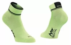 Northwave Logo 2 Damen Fahrrad Socken Gelb/schwarz 2019