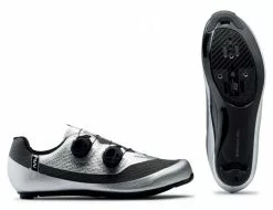 Northwave Mistral Plus Rennrad Fahrrad Schuhe Silberfarben 2022