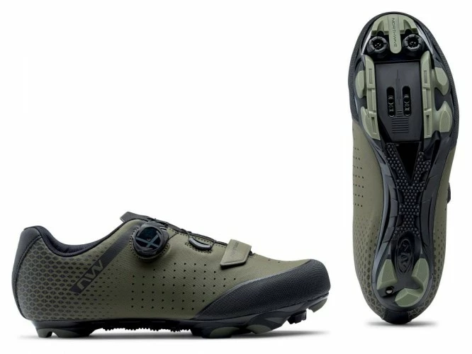 Northwave Origin Plus 2 MTB Fahrrad Schuhe Grün/schwarz 2023 3 Northwave Origin Plus 2 MTB Fahrrad Schuhe Grün/schwarz 2023