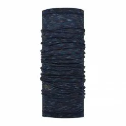 Buff Lightweight Merino Wool Multifunktionstuch Denim Stripes Blau