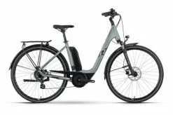 Raymon CityRay E 1.0 Wave Unisex Pedelec E-Bike City Fahrrad Grün/schwarz 2023
