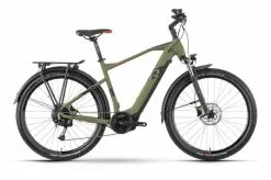 Raymon CrossRay E 5.0 27.5'' Pedelec E-Bike Trekking Fahrrad Matt Grün/schwarz 2023