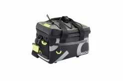 Qio Noah MIK Fahrrad Gepäckträgertasche Schwarz