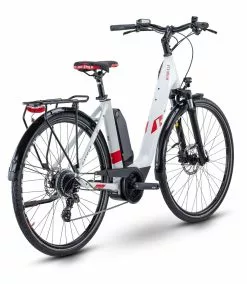 Raymon CityRay E 1.0 Wave Unisex Pedelec E-Bike City Fahrrad Weiß 2021 -Fahrräder Verkäufe RAY21CityRayE10whitedredbackweb