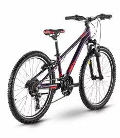 Raymon Fourray 1.0 24'' Kinder Fahrrad Lila 2021 -Fahrräder Verkäufe RAY21FourRay10purpleredbackweb
