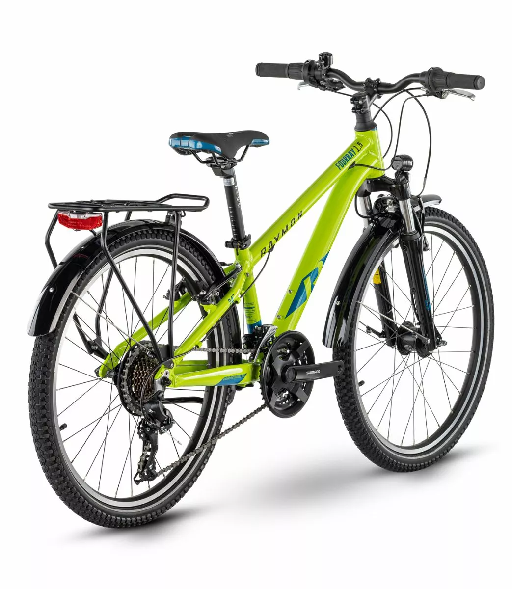 Raymon Fourray 1.5 Street 24'' Kinder Fahrrad Grün 2021 5 Raymon Fourray 1.5 Street 24'' Kinder Fahrrad Grün 2021 – Bild 3