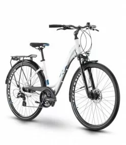 Raymon Tourray 2.0 Wave Unisex Trekking Fahrrad Weiß 2021