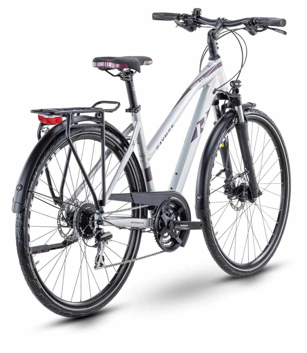 Raymon Tourray 3.0 Damen Trekking Fahrrad Silberfarben 2021 5 Raymon Tourray 3.0 Damen Trekking Fahrrad Silberfarben 2021 – Bild 3